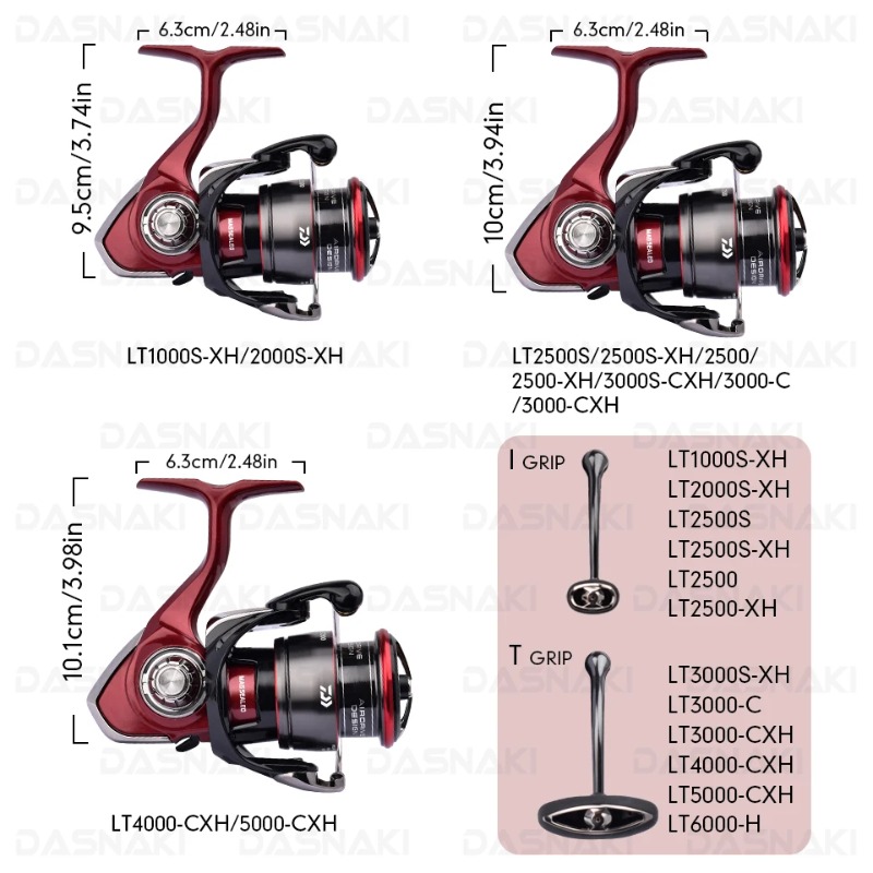 Daiwa Reel Fuego - Moulinet de pêche spinning DAIWA original