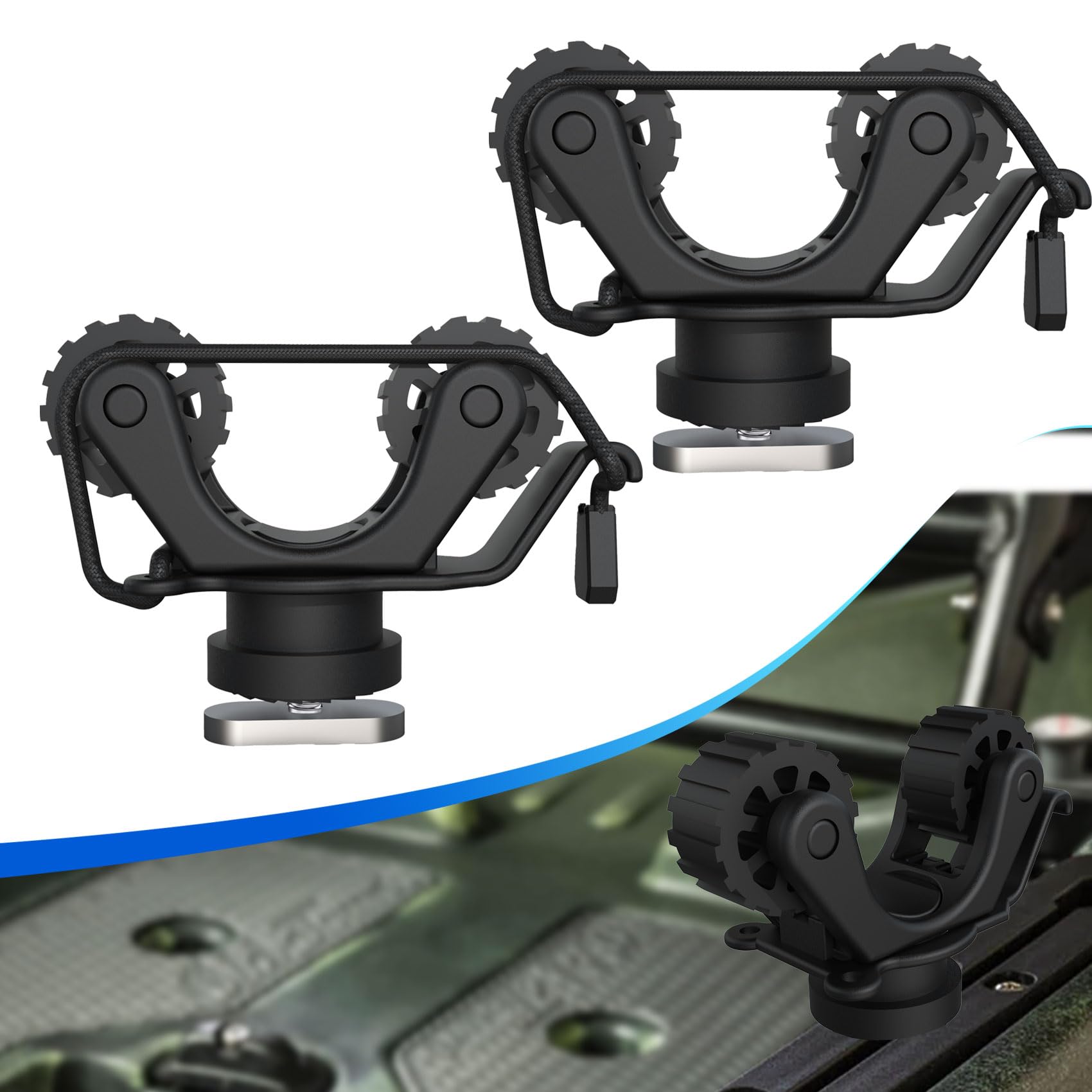 Support de pagaie de Rail de K - Fishing Kayak Rod Holder avis et prix