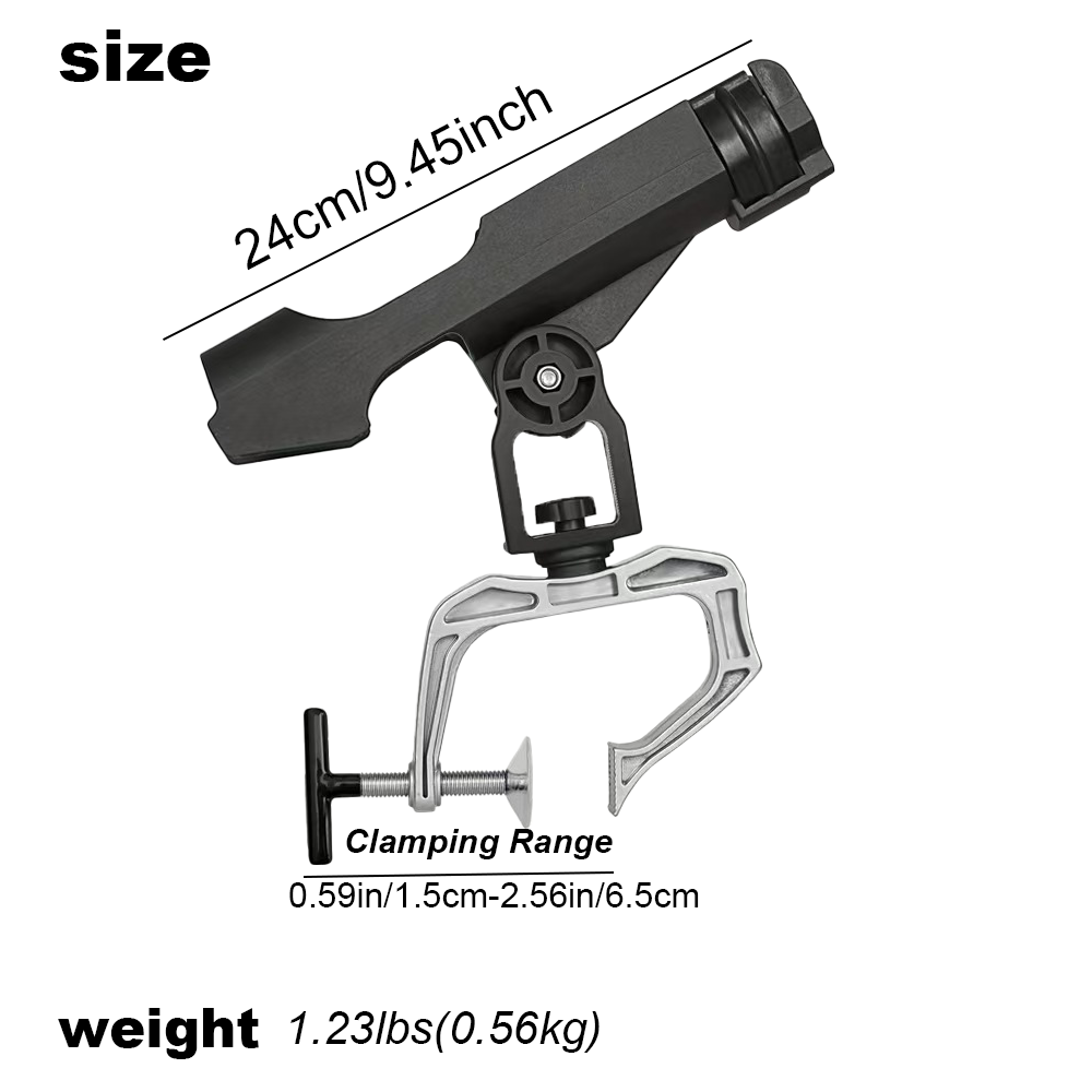 JSFUN 1PC support de pêche mul - Fishing Kayak Rod Holder avis et prix