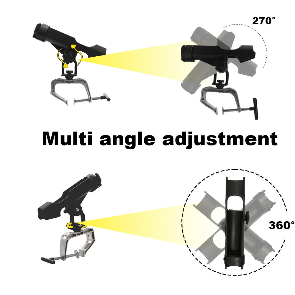 JSFUN 1PC support de pêche mul - Fishing Kayak Rod Holder avis et prix
